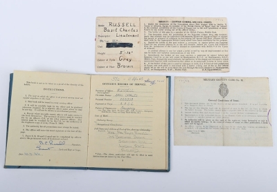 A Well-Documented Second World War Group of 6 Medals to an Officer in the Royal Army Service Corps who Having Served in Africa, Italy and Northwest Europe, was Invalided out of the Service Due to Shell Shock - 16