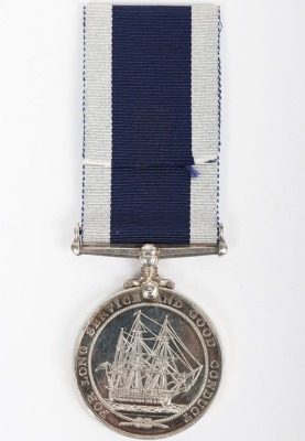 Royal Navy Long Service and Good Conduct Medal, Petty Officer HMS Vernon, - 2