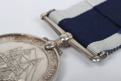 Royal Navy Long Service and Good Conduct Medal, Petty Officer HMS Vernon, - 4