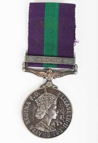 General Service Medal 1918-62 to the Royal Air Force for service in Malaya