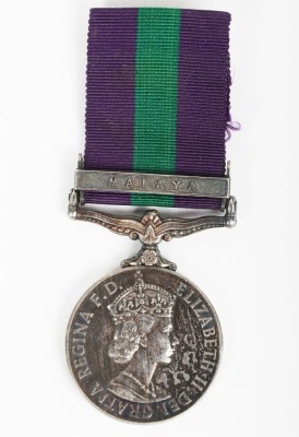General Service Medal 1918-62 to the Royal Air Force for service in Malaya