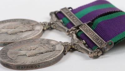 Pair of Medals for Service in Malaya and Northern Ireland - 3