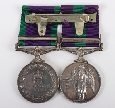 Pair of Medals for Service in Malaya and Northern Ireland - 5
