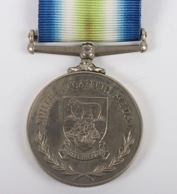 Falklands Conflict Medal to H.M.S. Hermes - 6
