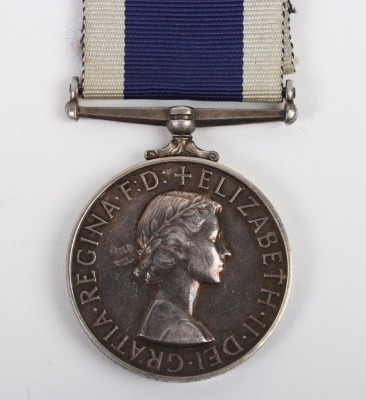 Royal Navy Long Service and Good Conduct Medal to an Air Mechanician 1st Class in the Fleet Air Arm