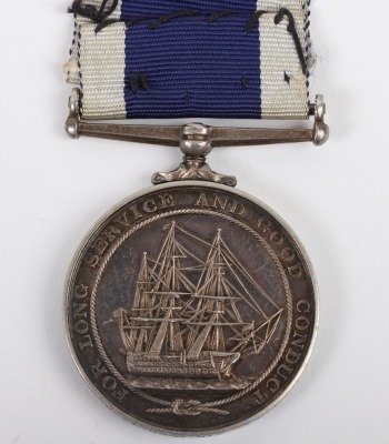 Royal Navy Long Service and Good Conduct Medal to an Air Mechanician 1st Class in the Fleet Air Arm - 4