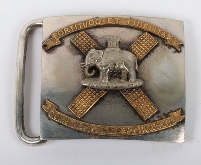 Scottish Dumbartonshire Volunteers Waist Belt Clasp 1887-1908 - 2