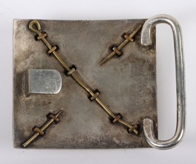 Scottish Dumbartonshire Volunteers Waist Belt Clasp 1887-1908 - 3