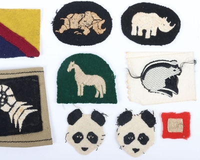 Grouping of British Armoured Cloth Formation Signs - 3