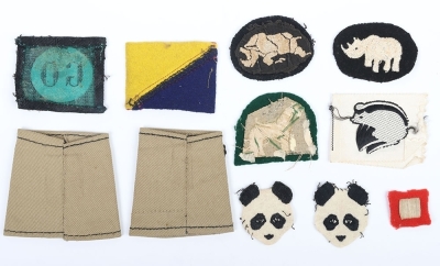Grouping of British Armoured Cloth Formation Signs - 4