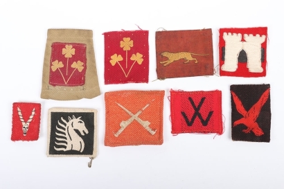 9x Indian Cloth Formation Signs