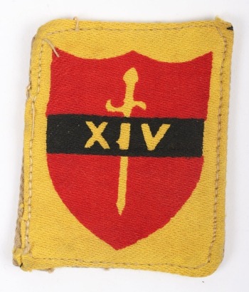 Indian 3rd Armoured Brigade Cloth Formation Sign
