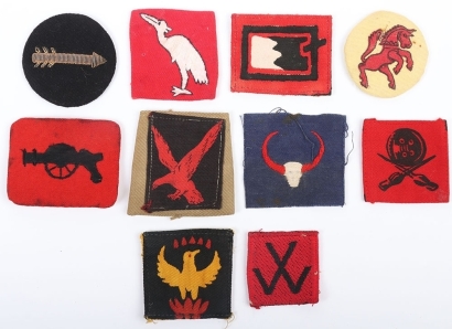 10x Indian Cloth Formation Signs