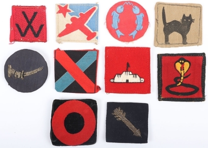 10x Indian Cloth Formation Signs