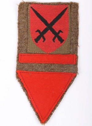 115th Independent Infantry Brigade 5th Berkshire Regiment Battle Dress Combination Insignia