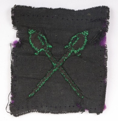 WW2 Special Service Battalion (Highland) Cloth Formation Sign - 2