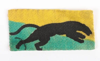 Rare 4th Reconnaissance Regiment Printed Formation Sign
