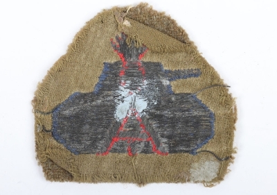 WW2 Self Propelled Anti-Tank Wing / 22nd Anti-Tank Training Regiment RA Formation Sign - 2