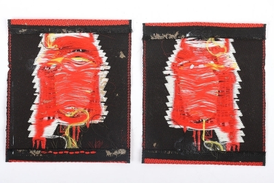 British Army Training Team Canada Cloth Formation Sign Pair, - 2