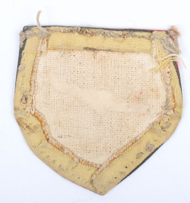 WW2 West Sussex County Division Cloth Formation Sign - 2