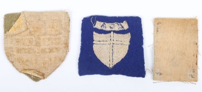 Allied Control Commission Austria Cloth Formation Sign - 2