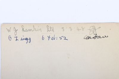 WW2 1943 Sealed Pattern Printed Inniskillings Shoulder Title - 6