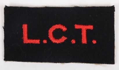 WW2 Landing Craft Tanks Title / Formation Sign