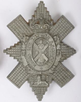 3x WW2 War Economy Plastic Scottish Badges - 3
