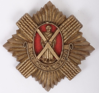 3x WW2 War Economy Plastic Scottish Badges - 4