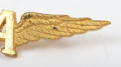 WW1 Royal Naval Air Service Attached Officers Sleeve Wing - 5