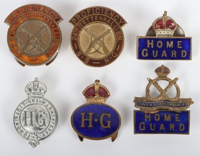 Staffordshire Home Guard Badges