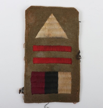WW2 1st Division 2nd Brigade 2nd Battalion North Staffordshire Regiment Battle Dress Combination