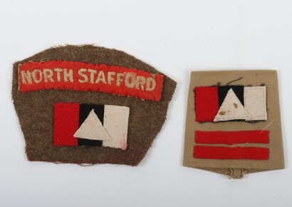 WW2 North Staffordshire Regiment Combination Insignia
