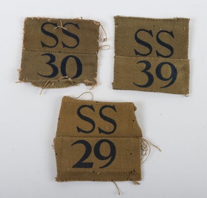 WW2 South Staffordshire Home Guard Designation Formation Signs