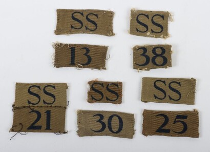 Selection of WW2 South Staffordshire Home Guard Designation Formation Signs