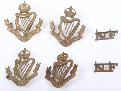 WW1 Tyneside Irish Northumberland Fusiliers Part Titles