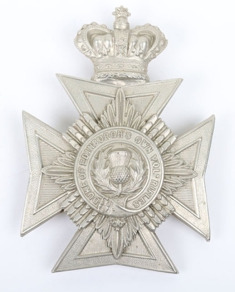 Victorian South African Duke of Edinburgh&rsquo;s Own Volunteer Rifles Officers Helmet Plate