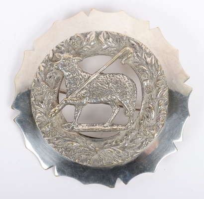 Scottish Plaid Brooch