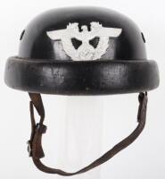 German Police Panzer Units / Motorcyclists Crash Helmet