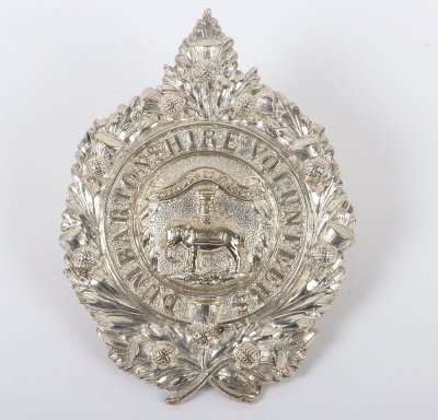 1st Dumbartonshire Volunteer Rifle Corps Senior NCO's / Officers Glengarry Badge