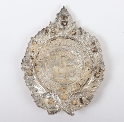 1st Dumbartonshire Volunteer Rifle Corps Senior NCO's / Officers Glengarry Badge - 2
