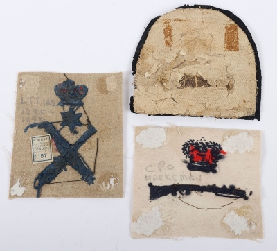 3x Early Victorian Royal Navy Trade / Proficiency Badges - 2