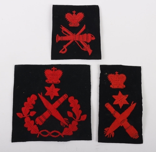 Victorian Royal Navy Gunnery Instructors Uniform Arm Trade / Proficiency Badge