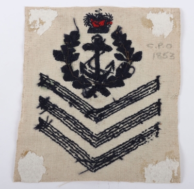Early Victorian Chief Petty Officers Sleeve Badge - 2
