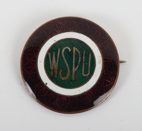 Rare Women's Suffrage and Political Union (Suffragettes) Badge