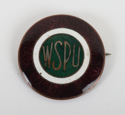 Rare Women's Suffrage and Political Union (Suffragettes) Badge