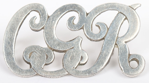 Cape Government Railways Hallmarked Silver Cap Badge