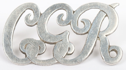 Cape Government Railways Hallmarked Silver Cap Badge