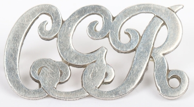 Cape Government Railways Hallmarked Silver Cap Badge