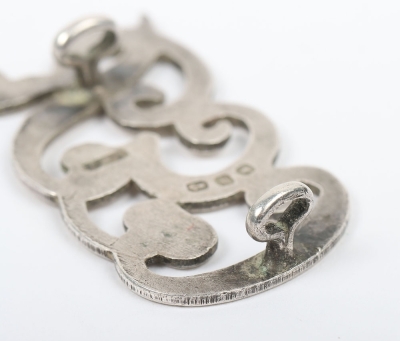 Cape Government Railways Hallmarked Silver Cap Badge - 5